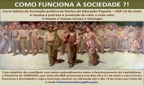 CURSO COMO FUNCIONA A SOCIEDADE I