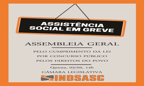 ASSEMBLEIA GERAL - 03/05/2018 - CÂMARA LEGISLATIVA