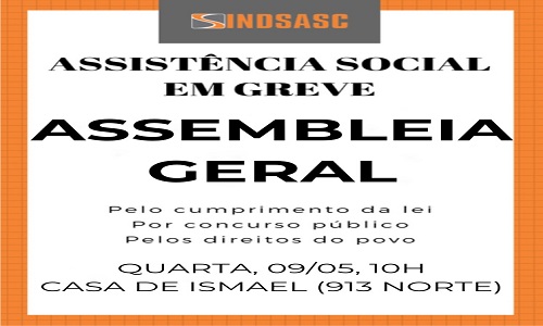 ASSEMBLEIA GERAL - 09/05/2018