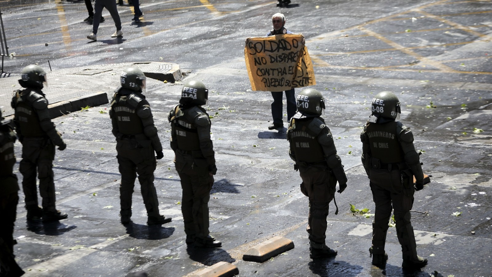 Todo o nosso apoio à luta do povo chileno