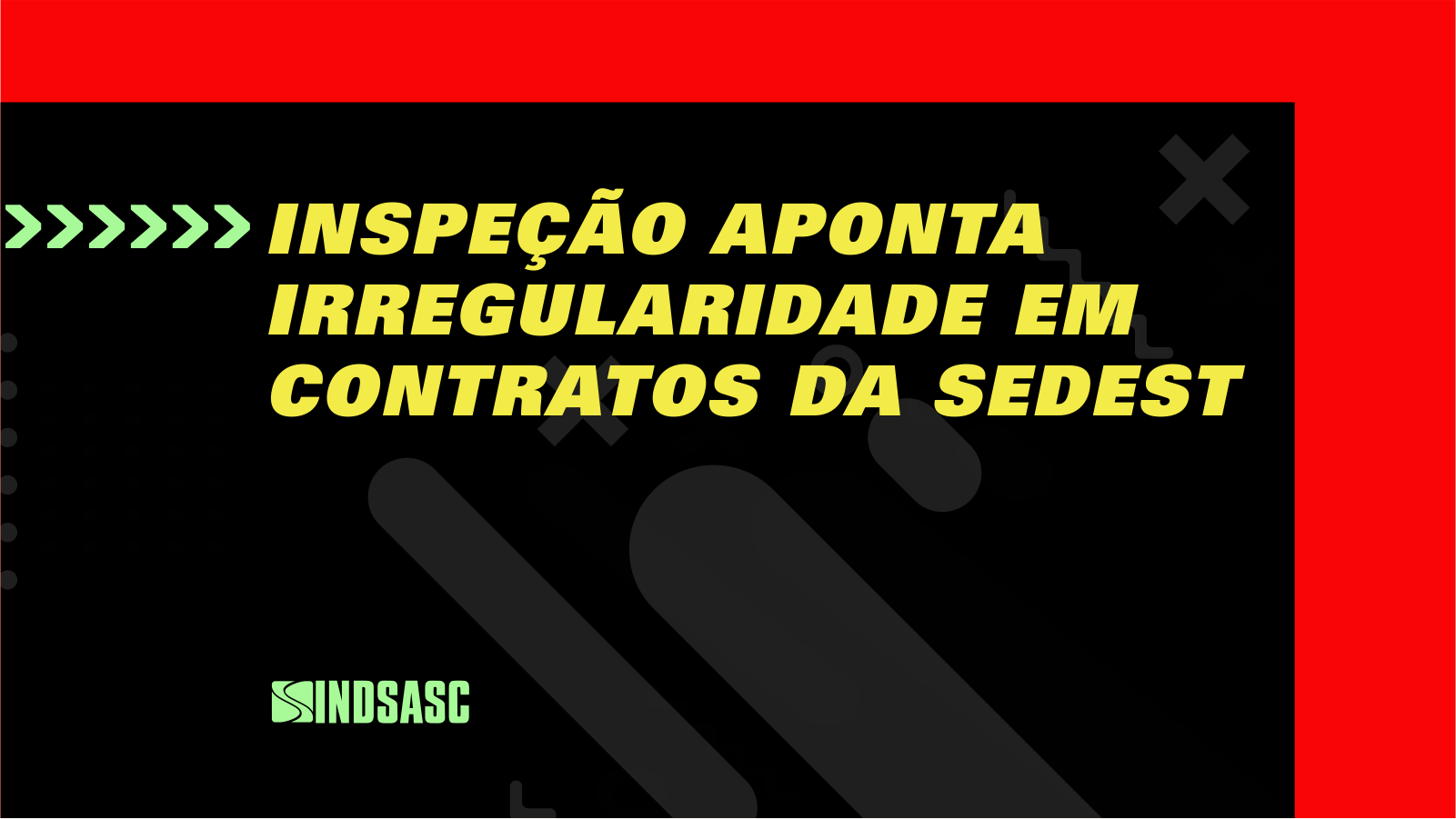 Controladoria-Geral aponta irregularidade em terceirização