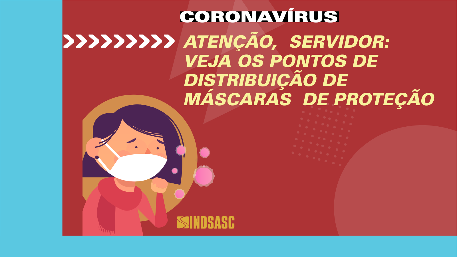 Sindsasc disponibiliza segunda remessa de máscaras hospitalares