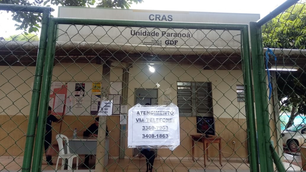 Cras Paranoá mantém serviços seguindo orientações de prevenção de contágio