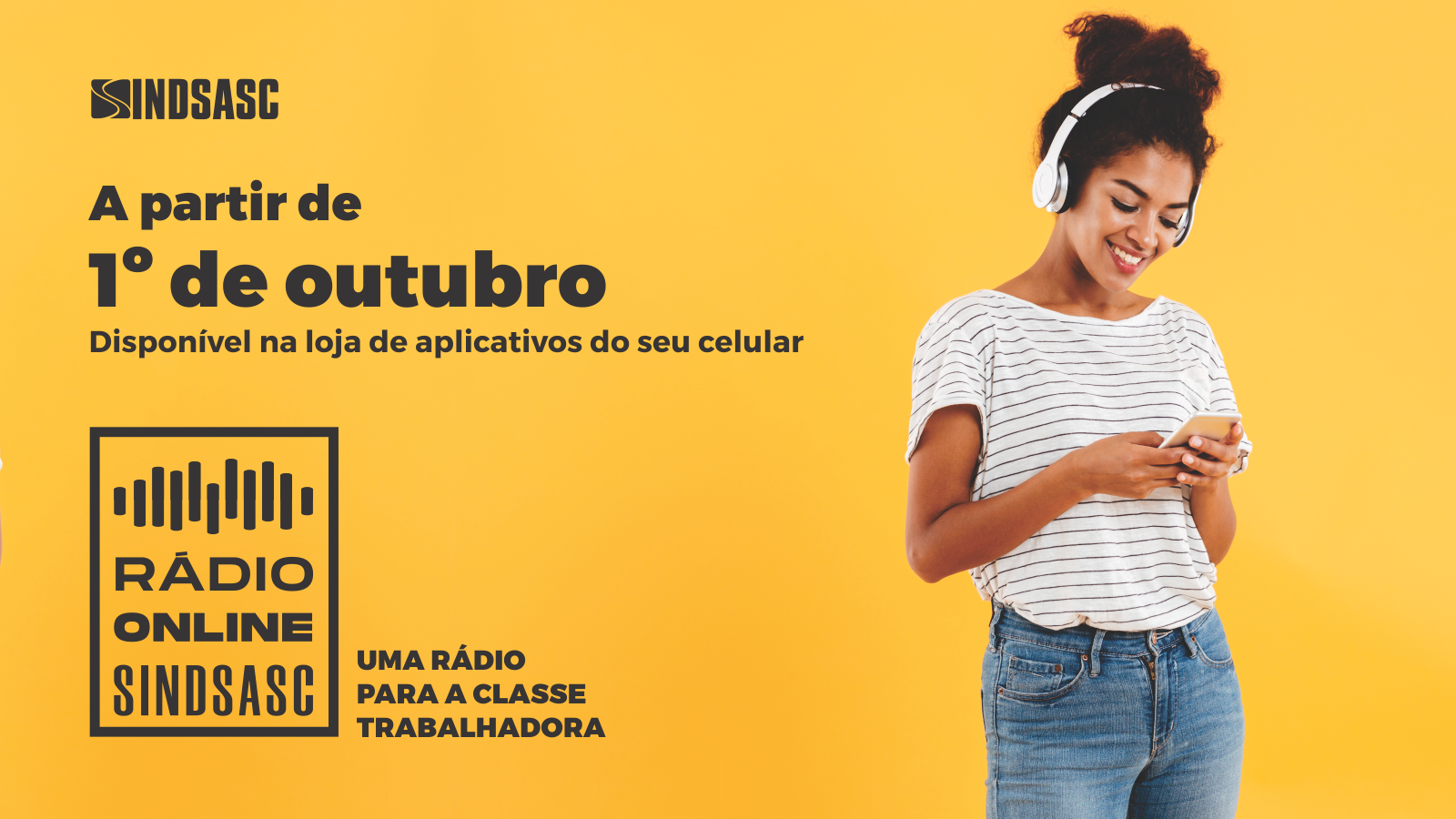 Sindsasc lança rádio online em outubro