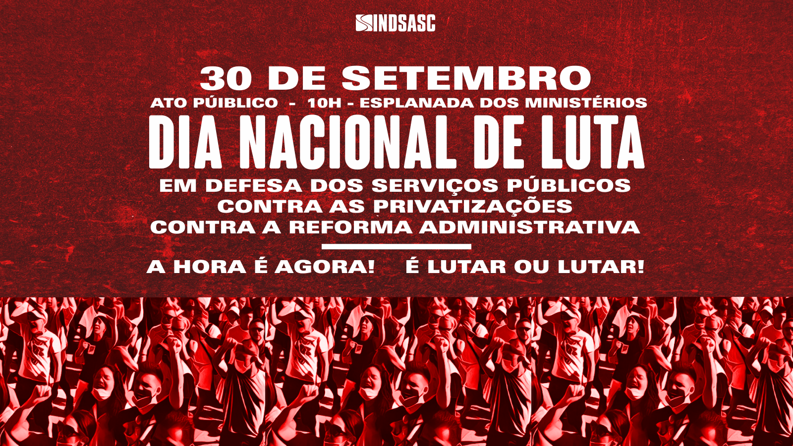 Ato público marca o Dia Nacional de Lutas