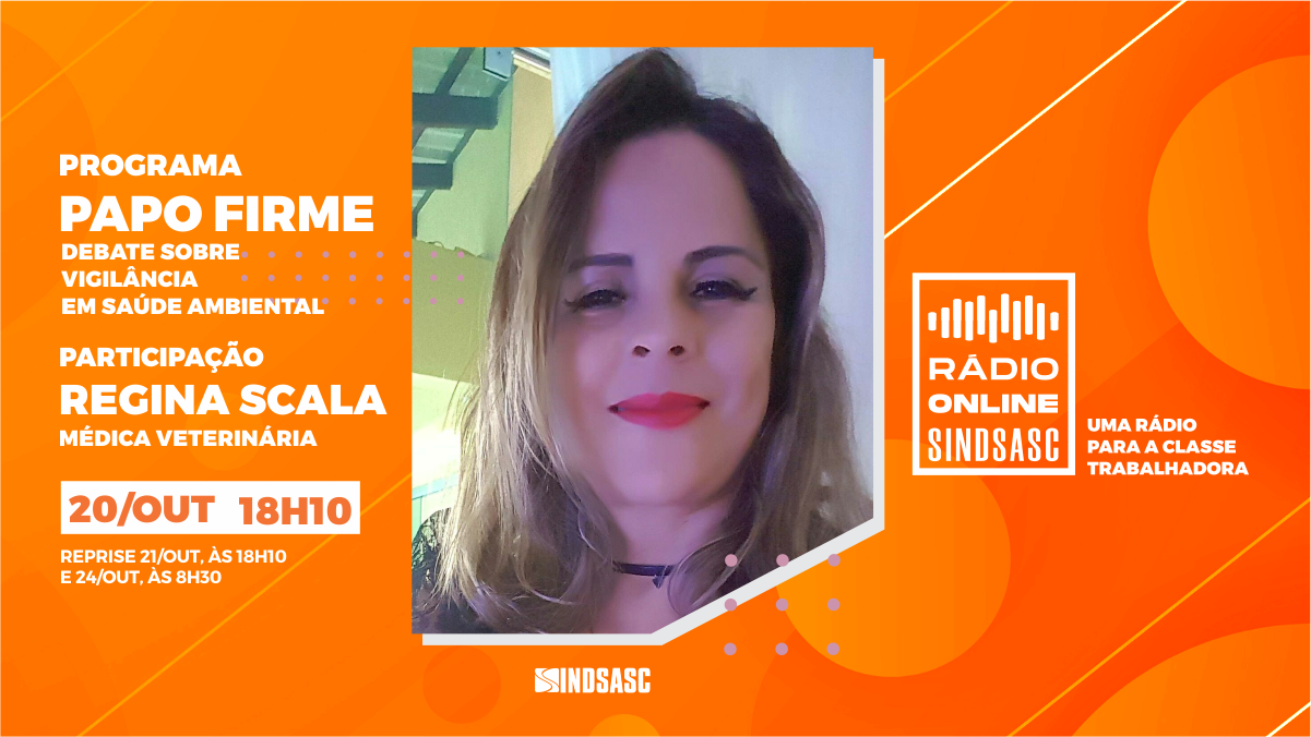 Rádio Online do Sindsasc debate sobre saúde ambiental