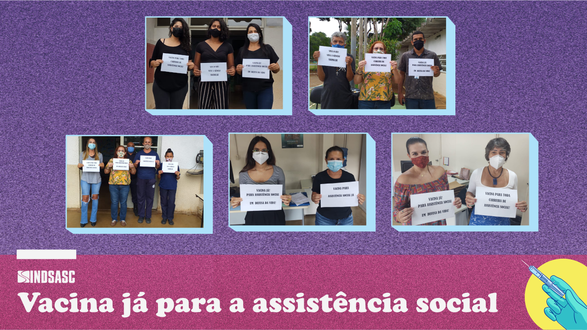 Cras e Creas de Brasília na campanha pela vacina