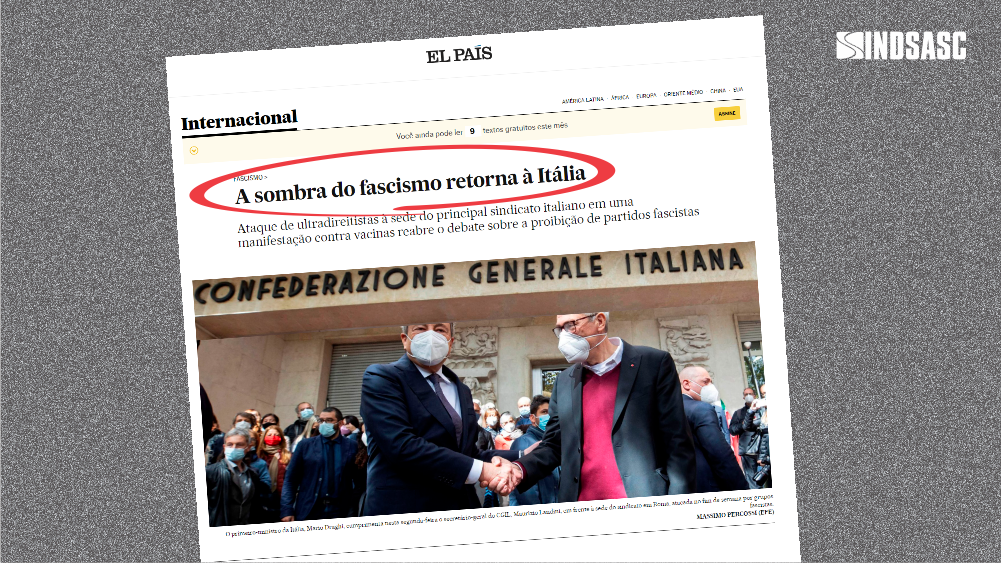 Fascistas italianos atacam maior sindicato do país