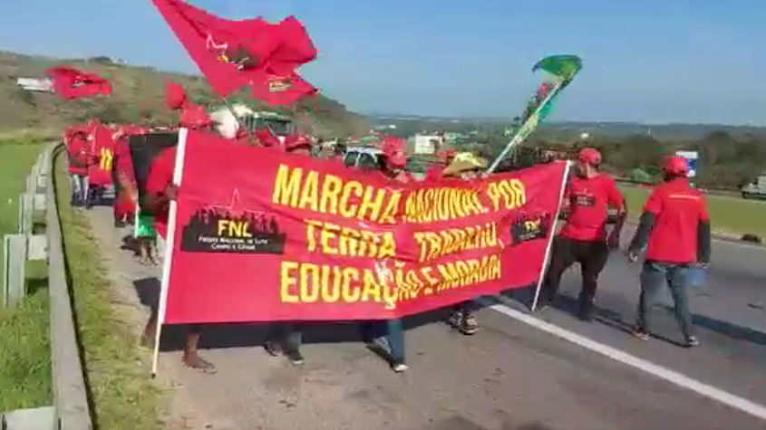 FNL promove Marcha Nacional da Terra, Trabalho, Moradia e Educação