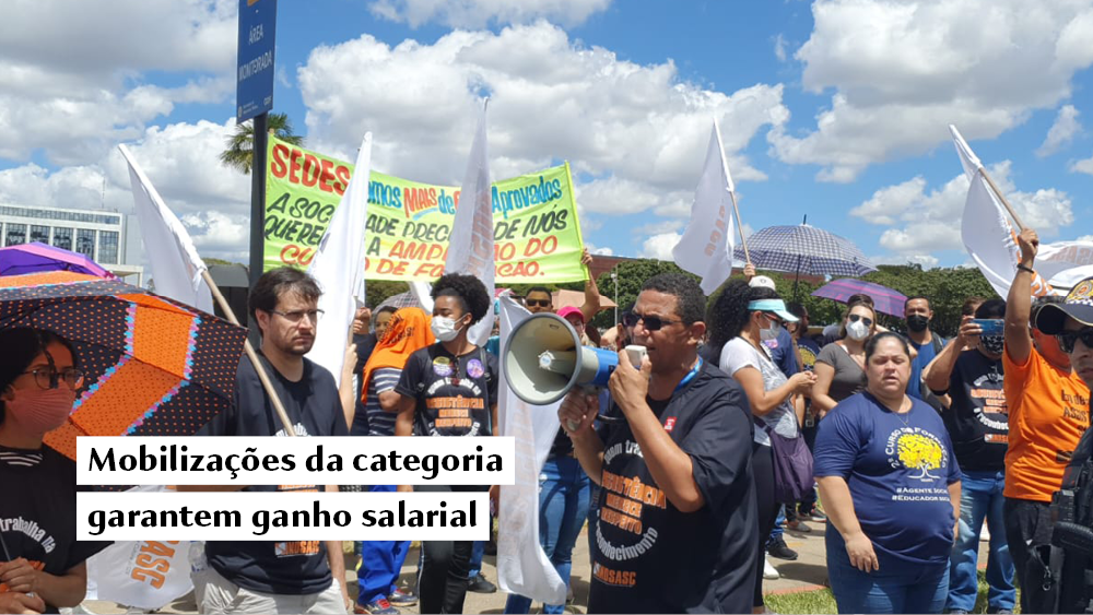 Mobilizações da categoria garantem ganho salarial