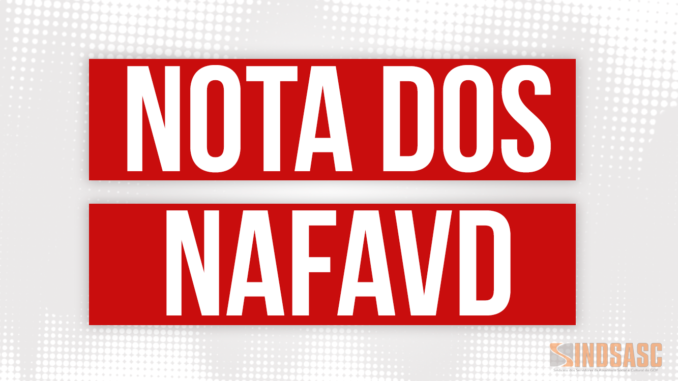 NOTA DOS NAFAVD