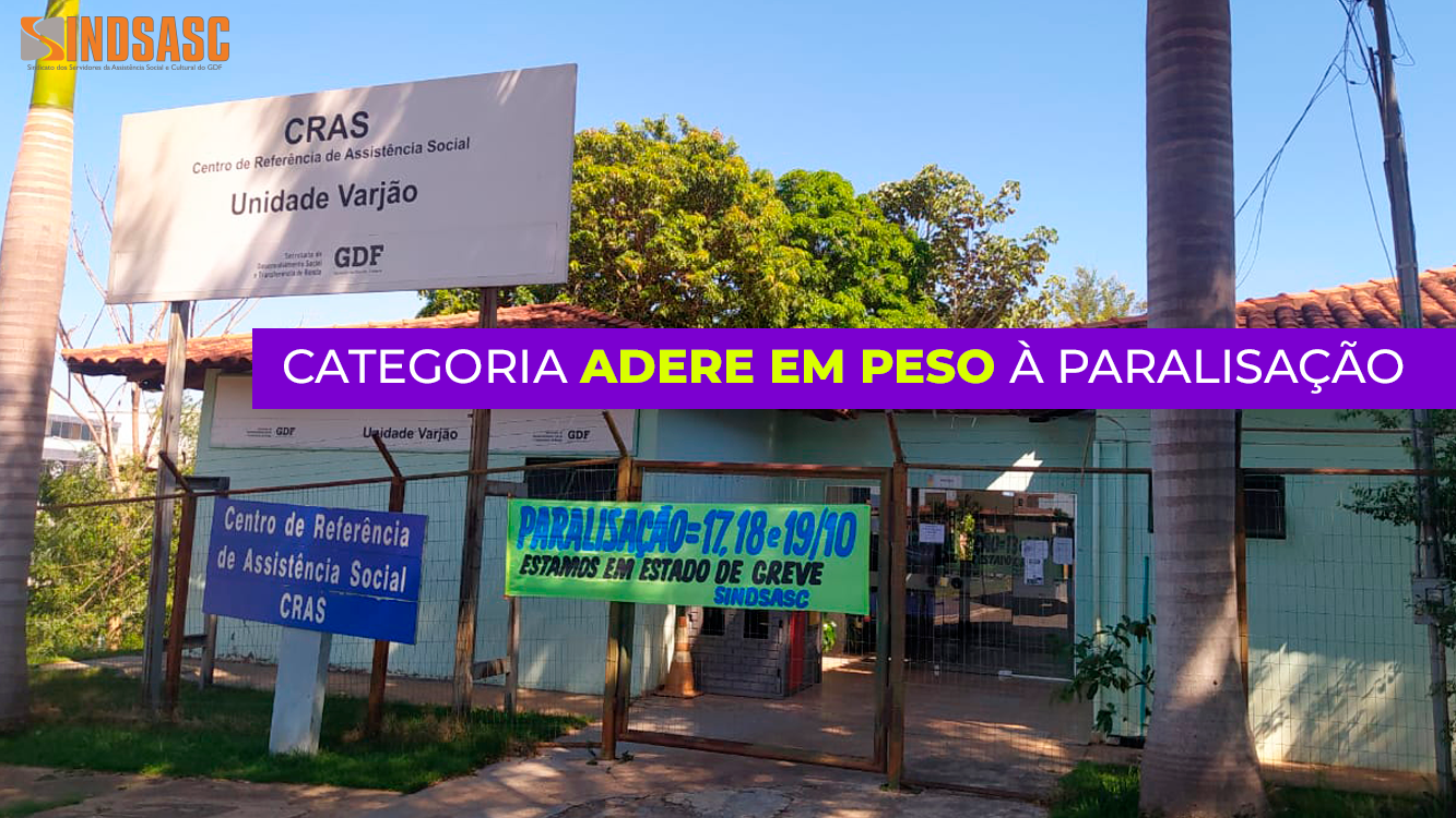 CATEGORIA ADERE EM PESO À PARALISAÇÃO