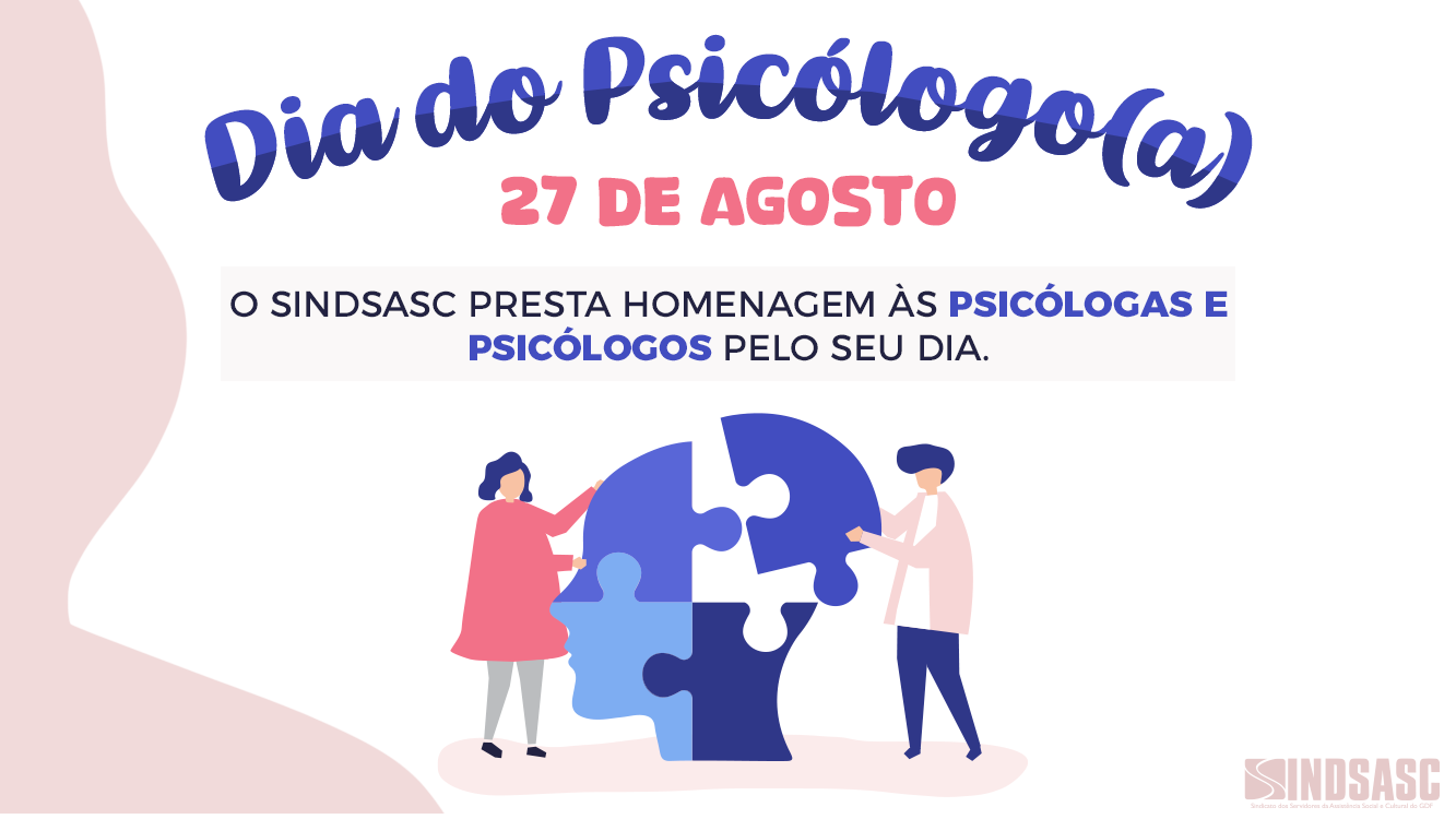 DIA DO PSICÓLOGO(A) | 27 DE AGOSTO