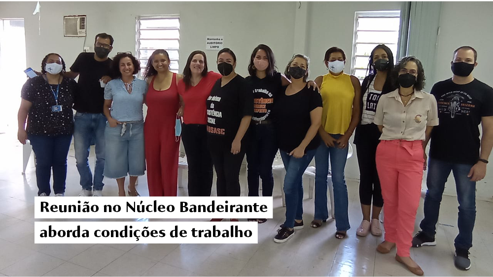 Reunião no Núcleo Bandeirante aborda condições de trabalho