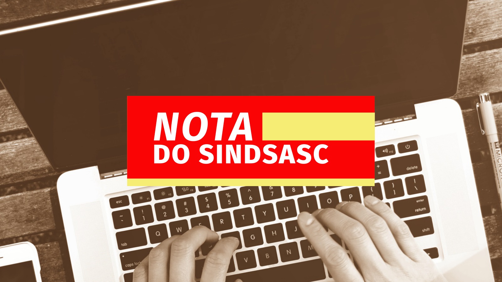 Nota do Sindsasc sobre o concurso público da assistência social