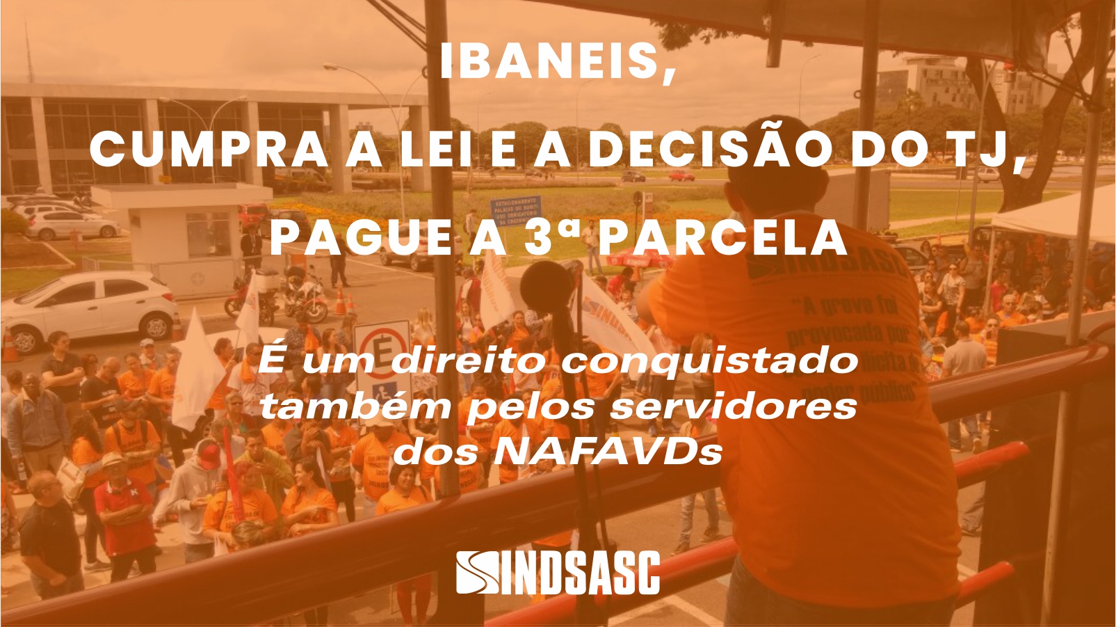 Ibaneis, cumpra a lei e a decisão do TJ, pague a 3ª parcela