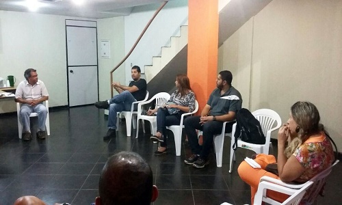 REUNIÃO COM EDUCADORES(AS)