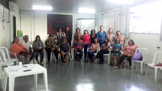 RELATO DA REUNIÃO COM APOSENTADOS(AS) MORADORES DE TAGUATINGA