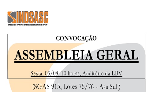 CONVOCAÇÃO / ASSEMBLEIA GERAL